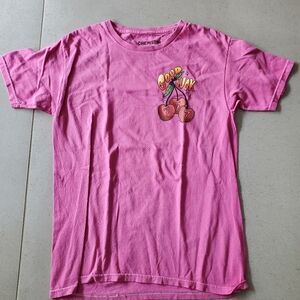 777 Good Luck Shirt Flames Dice NWOT